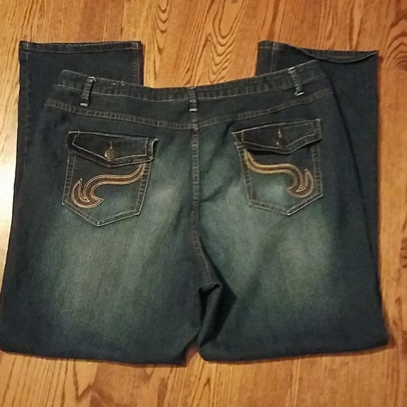 Infinito size 20 Distressed Denuim jeans - Picture 3 of 7